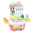 thumbnail image 1 of Education Toys 22PC Kitchen Toy Play Happy Tableware Small Kitchen Education, 1 of 2
