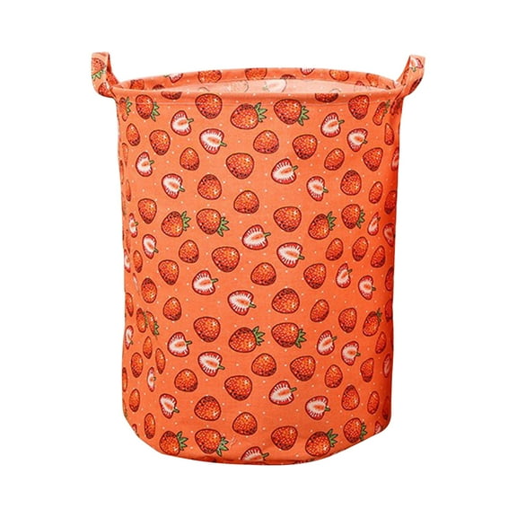 Kezqiaxn Laundry Basket Dirty Clothes Storage Basket Life Organize Dirty Clothes Storage Basket Folding Laundry Basket Orange