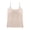 Nude, variant on Women Basic Camisole Adjustable Camisole Spaghetti Strap Tank Top,with Built in Shelf Bra,Black,XL