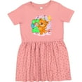 thumbnail image 3 of Inktastic 2nd Birthday Teddy Bear Girls Toddler Dress, 3 of 5