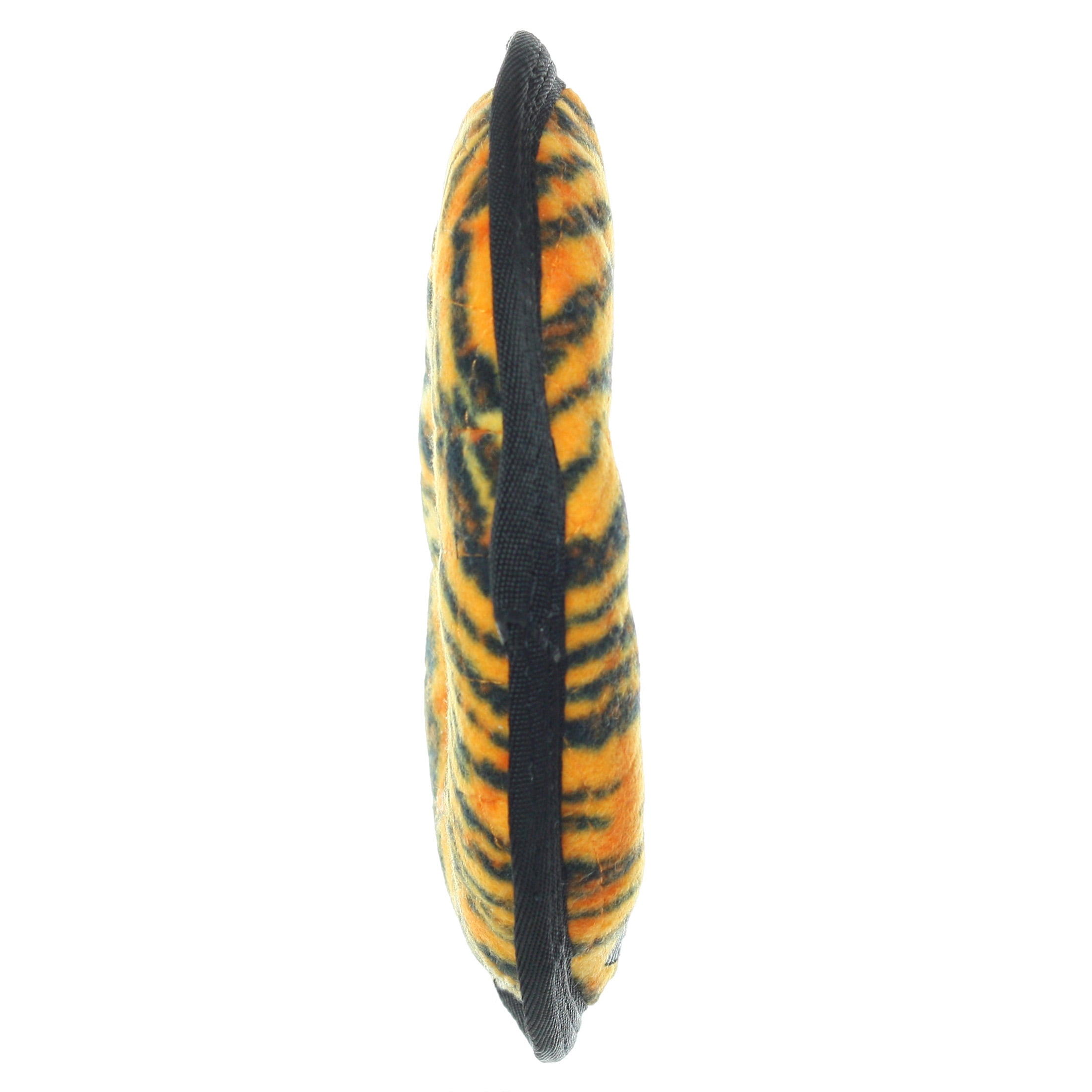 Tuffy Mega Jr Ring Tiger Durable Plush Squeaky Dog Toy