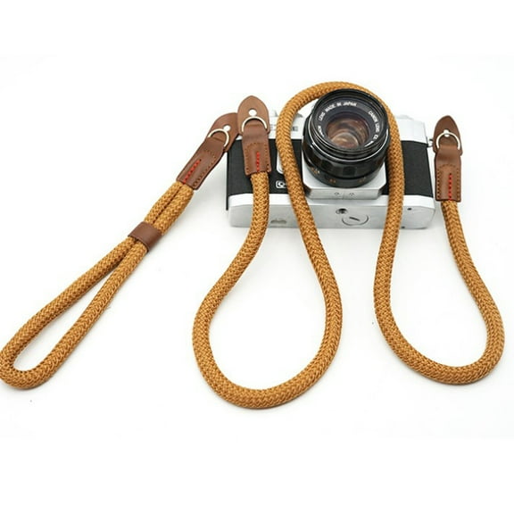 HINTRMENT Coffee Camera Rope Strap Durable Comfortable Stylish Halter for Dslr and Micro Single