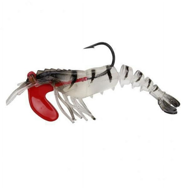Paquete de 3 señuelos de pesca de camarón Strade Fareast Limited