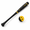 Orginal, variant on Black Pencil Plastic Baseball Bat for Backyard Beach Park Games