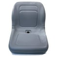 thumbnail image 4 of New Grey HIGH Back SEAT for Hustler ZTR Zero Turn Lawn Mower Garden Tractor by The ROP Shop, 4 of 6