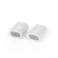 thumbnail image 2 of 1/4" Wire Rope Aluminum Sleeves Clip Fittings Loop Sleeve Cable Crimps 20pcs, 2 of 5