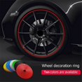 thumbnail image 3 of JFBUJC 26Ft/8M New Car Wheel Hub Rim Protector Sticker Tire Guard Strip, 3 of 3