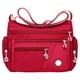 thumbnail image 1 of Bolso de hombro de nailon impermeable con diseño elegante y múltiples bolsillos para artículos esenciales de uso diario para mujer, 1 of 6