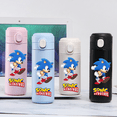 thumbnail image 5 of Taza de agua de acero inoxidable Sonic The Hedgehog de 420 ml, a prueba de fugas, termo de vacío, portátil, para viajes, taza para beber con dibujos animados para niños, regalo, 5 of 5