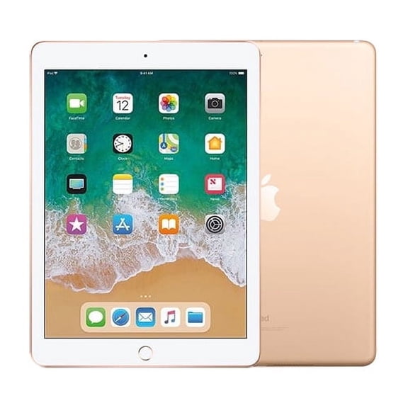 Pre-Owned Used Tablet —ñPad 9.7" 128GB Wifi Gold 2018 Model MRJP2LL/A
