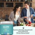 thumbnail image 5 of 1PACK Sea Moss Glow Gummies Lemon Berry Taste w/ Irish Moss & Pearl Powder-60 Count US, 5 of 5