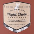 thumbnail image 4 of Manly Indulgence Night Dune Scented Jar Candle, Premium Scented Candles for Men with High Fragrance and Premium Cotton Wick, Adventure Collection, 15 oz - Up To 60 Hours Burn, 4 of 6