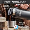 thumbnail image 3 of Botella de bebida THERMOS ICON SERIES de acero inoxidable 1.2L, 3 of 7