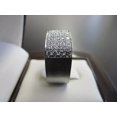 thumbnail image 3 of Men's 3 Ct Round Cut Simulated Diamond Cluster Engagement Pinky Ring 925 Sterling Silver 14K White Gold Plated, 3 of 5