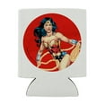 thumbnail image 2 of Wonder Woman Character Can Cooler - Drink Sleeve Hugger Collapsible Insulator - Beverage Insulated Holder, 2 of 4