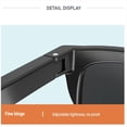 thumbnail image 3 of Nuevas Gafas de Sol Inteligentes Bluetooth V5.3 Gafas Llamadas Auriculares para Deportes Al Aire Libre HIFI TecnologíA Negra Anti-Touch UV, 3 of 10