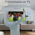 thumbnail image 4 of Simyoung 4 IN 1 5.0 Bluetooth Adapter USB Wireless Bluetooth Sender Receiver Music Audio for TV Portable 3.5mm AUX Adaptor Black, 4 of 8