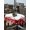 White, variant on Outdoor Tablecloth with Umbrella Hole and Zipper, Red Pink Valentine's Day Round Table Cloth 60 Inch Waterproof Tablecloth, Love Heart Eucalyptus Leaves Picnic Table Cover for Patio Camping