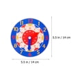 thumbnail image 2 of OUNONA 3Pcs Clock Learning Wooden Clock Toys For Hand-eye Coordination In Childhood Education, 2 of 8