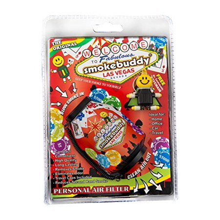 

Smoke Buddy Smokebuddy Original Vegas Black/Red Assorted Personal Air Filter