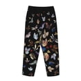 thumbnail image 5 of Disketp Butterfly1 Print Women'S Comfy Pajama Pants Casual Drawstring Palazzo Lounge Wide Leg Pants, 5 of 9
