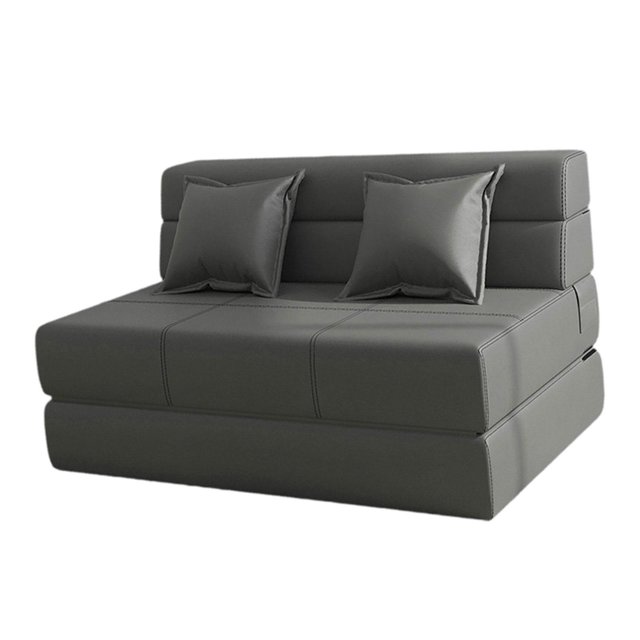 Sofá cama plegable,Sofá cama plegable Sofá cama Sofá cama Lazy Sofa,Cama de invitados plegable multifunción con almohadas,Sala De Estar Multiusos Sofá Apartamento Moderno,Sofá cama Gris