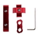 thumbnail image 2 of Aluminio Billet Cables de bujía Cables Separadores Divisores Organizadores Juego de soportes para 8 mm 9 mm 10 mm rojo Soledad Separador de cables de bujía, 2 of 10