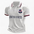 thumbnail image 2 of 2026 New USA Soccer Jersey Mens, United States Jersey Soccer, Crew Neck Short Sleeve Sport Tee for Retro Streetwear Top for Adult(White, 2XL), 2 of 5