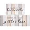 thumbnail image 1 of Anti Fatigue Kitchen Mats for Floor 2 Piece Set Waterproof & Non-Skid Traditional Farmhouse Kitchen Rugs Standing Cushion Comfort Kitchen Runner,17x30+17x47, 1 of 1