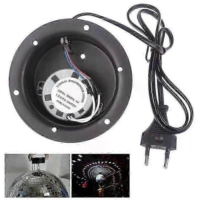 15 RPM 25 RPM Rotating Motor With Plug For Hanging Glass Mirror Disco Ball DJ KTV Party Light