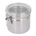 thumbnail image 2 of Stainless Steel Sealed Can, Stainless Steel Food Storage Container Versatile  For Powder For Biscuits Medium 1300ml, 2 of 8