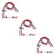 thumbnail image 5 of Kenally 1 Set Multimeter Test Probes 12-in-1 Kit Meter Clamp Tools Testing P1300B Accessory Electric Leads Multitester Tester No.1 3piezas Kenally CBP233383, 5 of 6