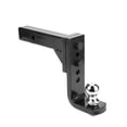 thumbnail image 1 of 5 Hole Adjustable Height Tow Bar Hitch Drop Mount 50MM Ball CAP 4000 KG Trailer RV Camper Caravan Parts Accessories ,Weatherproof Double Locking Hitch Pin, 1 of 6
