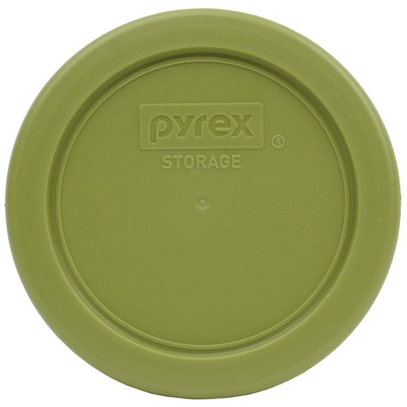 Pyrex 7202-PC Olive Green Round Plastic Replacement Lid Cover
