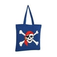 thumbnail image 2 of Awkward Styles Jolly Roger Skull Bag Jolly Roger Bag Pirate Crossbones Day of Dead Skull Accessories Gothic Gifts for He Dia de Los Muertos Accessories, 2 of 5