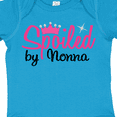 thumbnail image 4 of Inktastic Spoiled by Nonna Girls Baby Bodysuit, 4 of 5