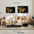 thumbnail image 4 of Elephant Stock Rainforest Jaguar Wall Art - Horizontal Canvas Wall Art - Living Room Wall Decor - Animal Canvas - Black And Brown Decor - 39" x 26", 4 of 8