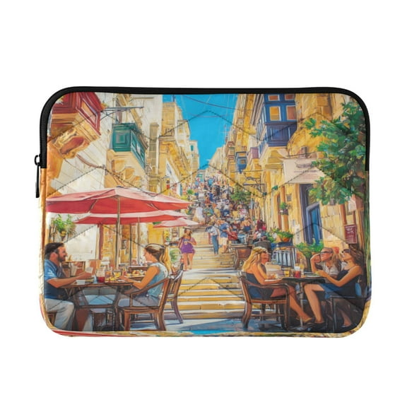 Laptop Bag Briefcase Computer Inner Bag Computer Bag Laptop Sleeve Case for Work Travel School Street Scene