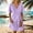 Purple, variant on Sakmal with Pocket Womens Summer Dresses Solid Ribbed White Sleeveless Comfort Fit Mid-Length Shift Dress
