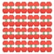 thumbnail image 3 of 100 piezas de útiles escolares: servilletas con forma de manzana roja, decoraciones de papel desechables para el aula, artículos para fiestas de fin de curso., 3 of 7