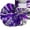 L, variant on Cheerleading Pom Poms Shining Contrast Color Decorative with Long Handle Full Shape Create Atmosphere Sparkling Comfortable Grip Cheerleading Hand Flower for Party