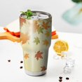 thumbnail image 3 of 30oz Fall Leaves Tumblers Stainless Steel Tumbler with Lid and Straw,Vacuum Insulated Double Wall Travel Tumbler Cups Mug with Cleaning Brush for Coffee,Tea, 3 of 7