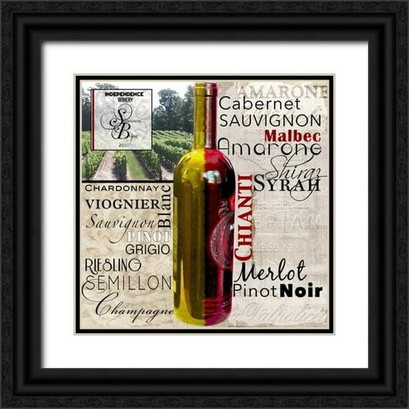 Wolk, Lisa 12x12 Black Ornate Wood Framed with Double Matting Museum Art Print Titled - A Good Choice