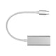 thumbnail image 1 of Tarjeta de Internet externa USBC, adaptador USB C a RJ45 USB Cto Ethernet Adaptador Ethernet USBC altamente versátil, 1 of 8