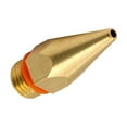 thumbnail image 3 of jesticaly Outils Chauffants Électriques Pièces de Rechange Embouts en Cuivre Étanches pour Buse de Colle Buse de Machine à Colle Chaude Embouts de Buse Outil de Réparation Or 2x34mm, 3 of 6