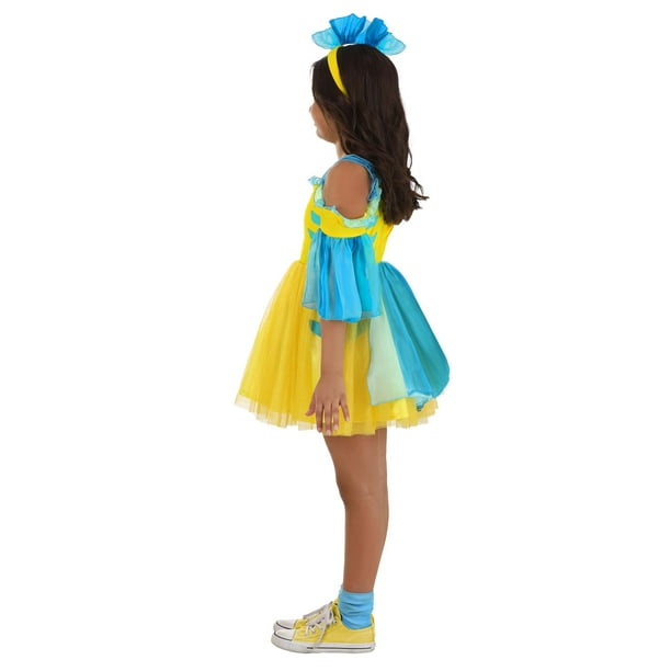 Girls Disney Flounder Costume Dress Walmart Business Supplies
