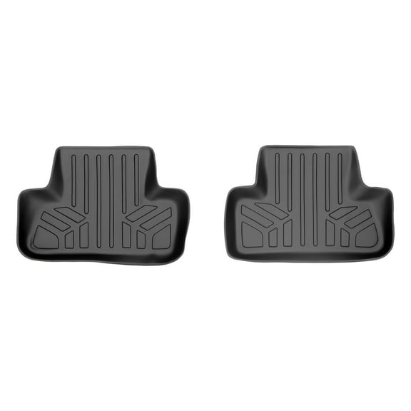 SMARTLINER 2nd Row Custom Fit Floor Liners Compatible with 2009 - 2017 Audi SQ5 Non Sportsback and Sportsback (Gasoline)
