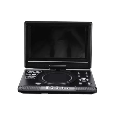 9.8 Inch Portable Home Car DVD Player VCD CD Game TV Player USB Radio Adapter Support FM Radio Receiving-EU ,Upgrade Drive