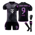 thumbnail image 2 of 2324 Bayern Uniforme de Football Extérieur, 9 Kane 10 Sane 25 Muller 3 Jin Meizai Maillot-Week, 2 of 3