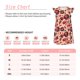 thumbnail image 3 of Fotbe Skull rock record music heart Vestido de Dormir para Niñas de 3 a 10 Años, Mangas Cortas, Estilo Princesa, Pijama Camisón con Mangas Voladas-X-Large, 3 of 6